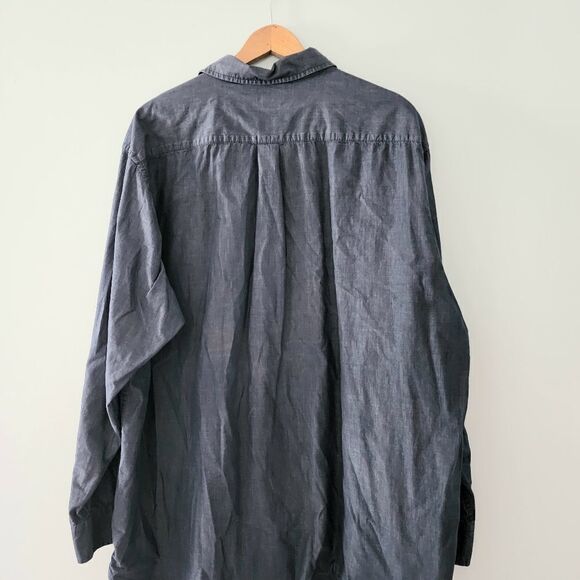 Gap factory men's size XXL relaxed fit chambrey - Picture 2 of 5